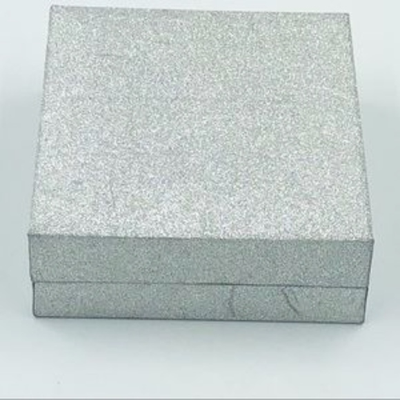 NATURAL STONE Necklace Pendant Southwestern Reconstituted Turquoise Hammered - Picture 5 of 6